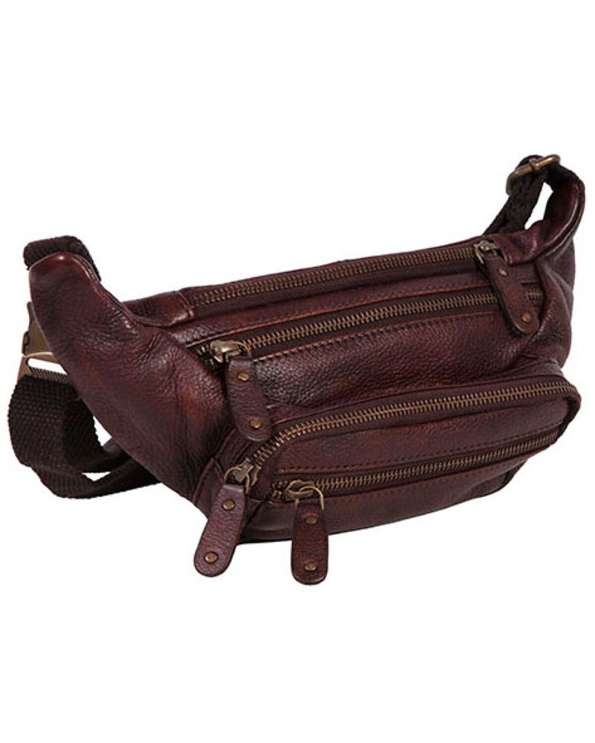 Image #3 - Scully Women's Waist Pouch, Chocolate, hi-res