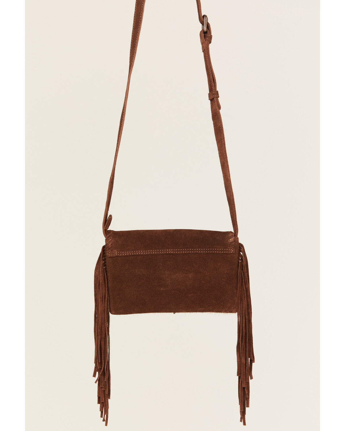 Image #3 - Shyanne Women's Cassidy Hair-On Tooled Leather Crossbody, Brown, hi-res