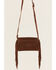 Image #3 - Shyanne Women's Cassidy Hair-On Tooled Leather Crossbody, Brown, hi-res