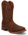 Image #1 - Dan Post Men's Brigston Western Boots - Broad Square Toe, Brown, hi-res