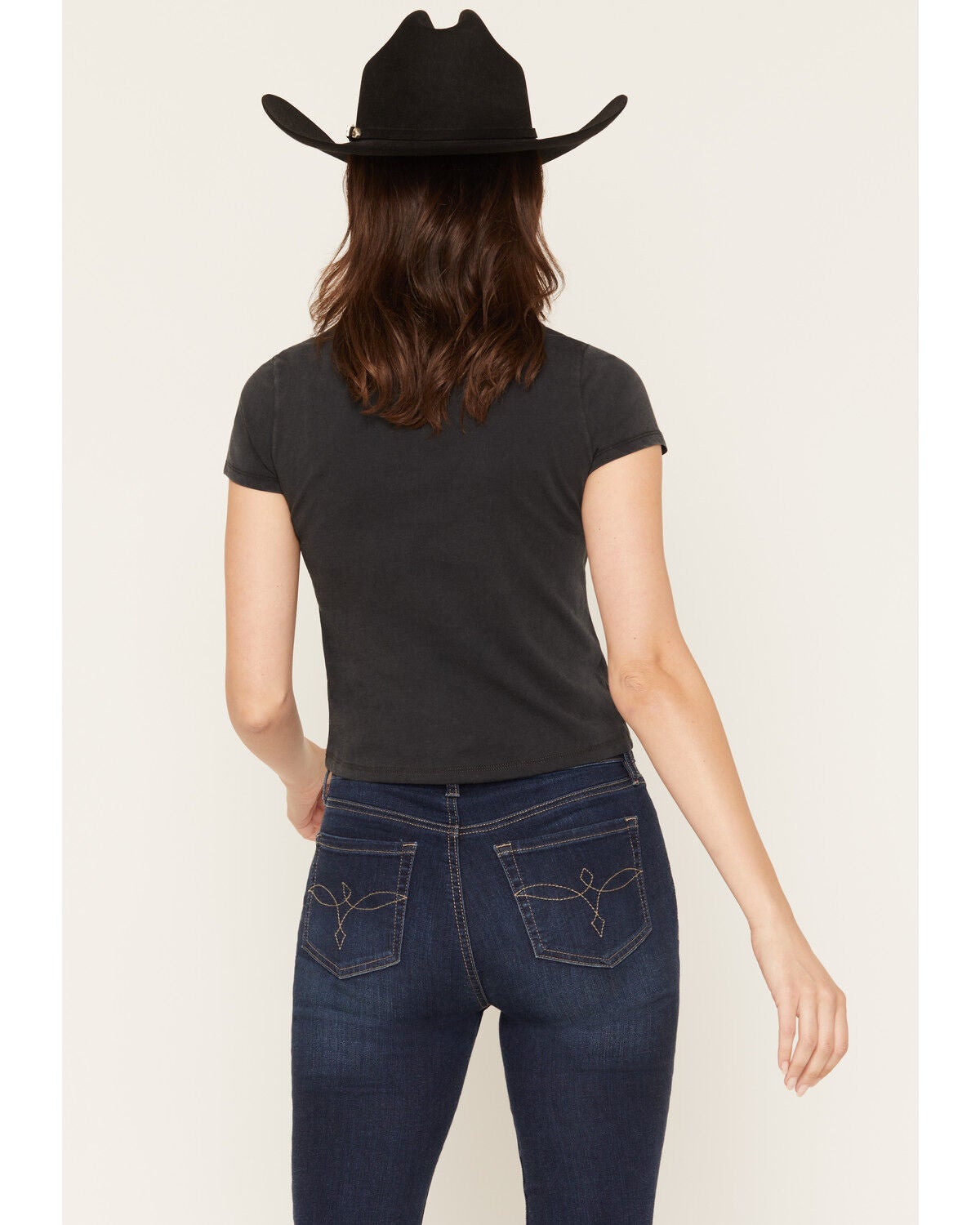 Image #4 - Blue Life Women's Choosin' Vegas Short Sleeve Graphic Tee, Black, hi-res