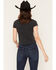 Image #4 - Blue Life Women's Choosin' Vegas Short Sleeve Graphic Tee, Black, hi-res
