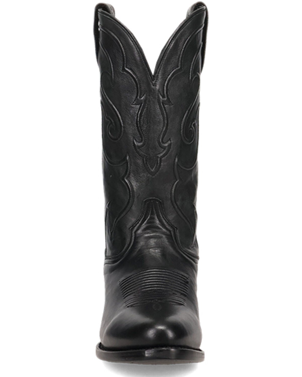 Image #4 - Dan Post Men's Rio Grande Tall Western Boots - Round Toe, Black, hi-res