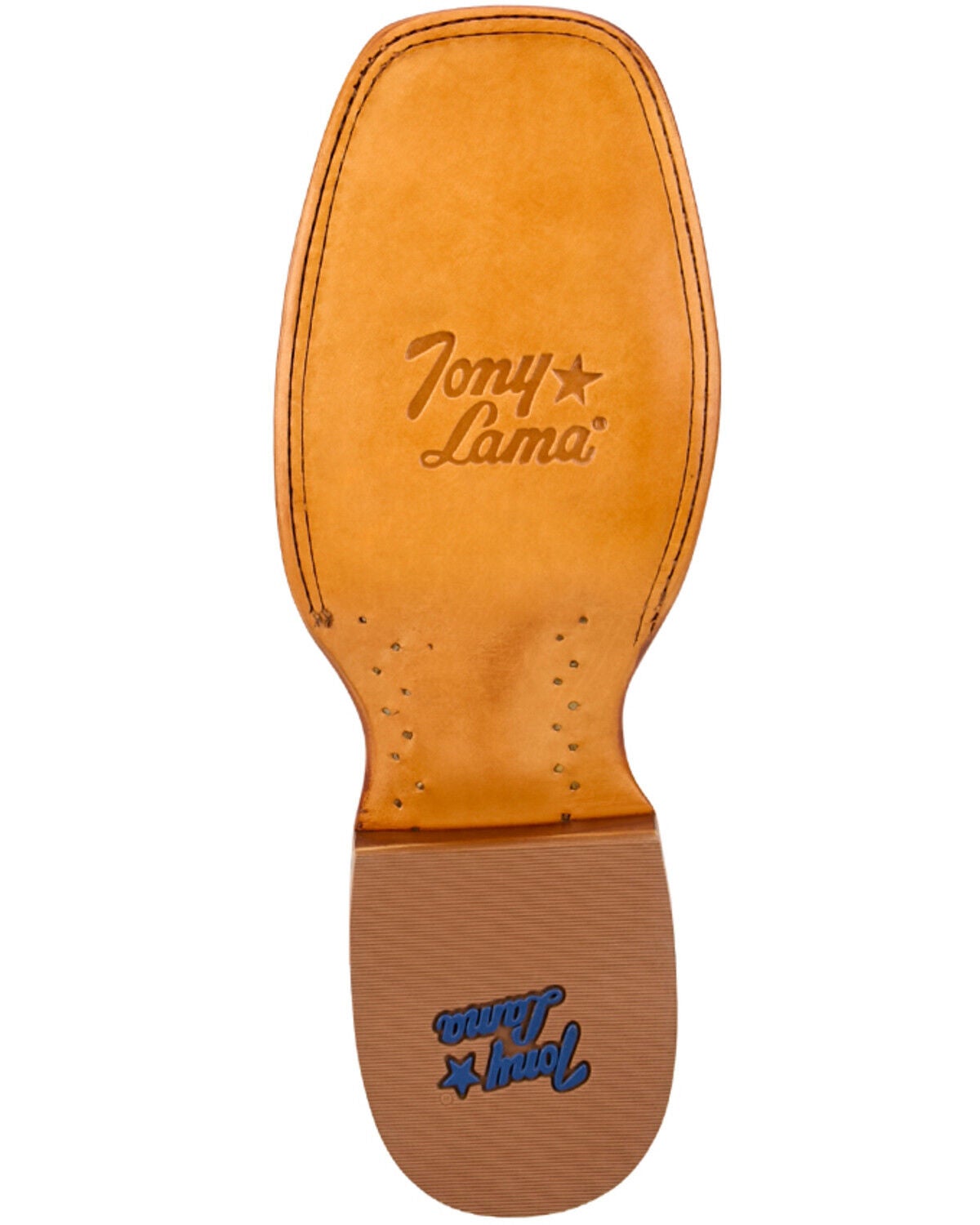 Image #7 - Tony Lama Men's Blaine Exotic Ostrich Western Boots - Broad Square Toe, Chocolate, hi-res