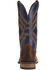 Image #4 - Ariat Men's Tycoon Western Performance Boots - Broad Square Toe, Brown, hi-res