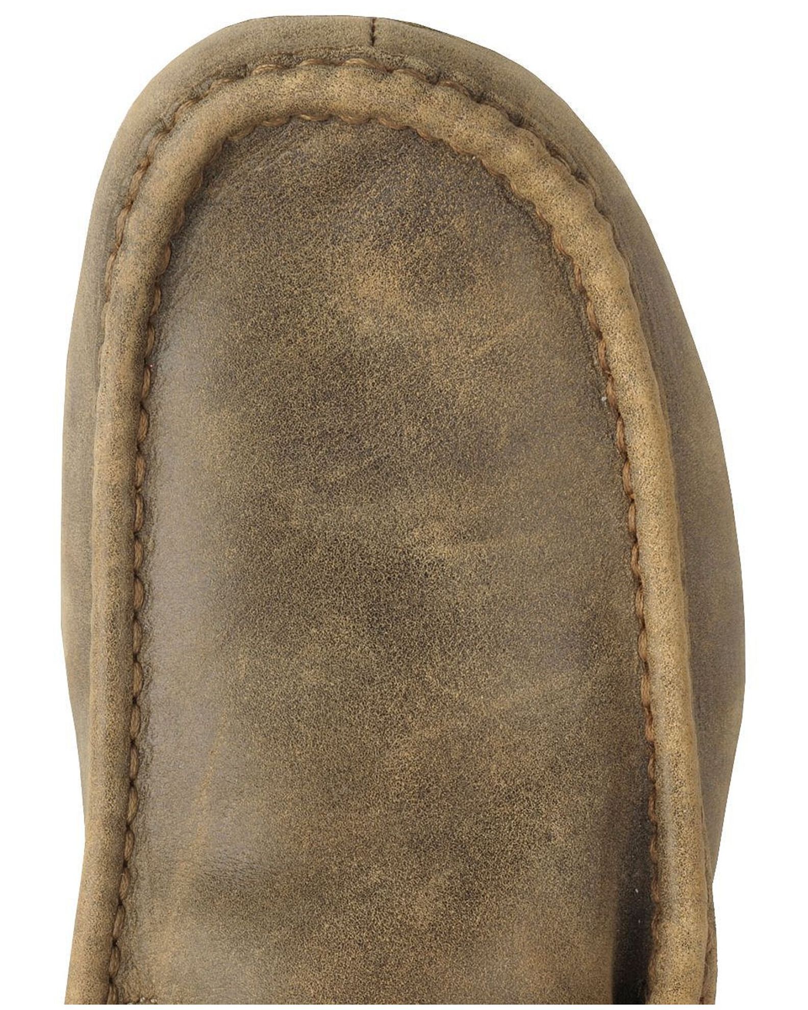 Image #12 - Twisted X Bomber Leather Lace-Up Driving Moccasins, Distressed, hi-res