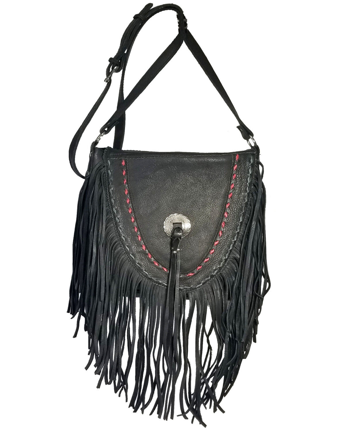 Image #1 - Kobler Leather Women's Black Supai Crossbody Bag, Black, hi-res