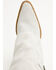 Image #6 - Dingo Women's Buckle Bunny Western Boots - Round Toe, White, hi-res