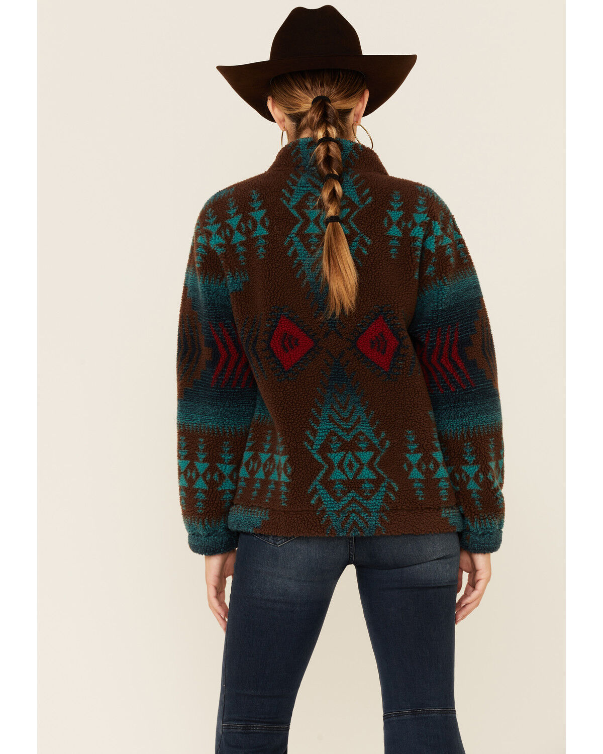 Image #4 - Tasha Polizzi Women's Ariel Pullover Sweater, Teal, hi-res