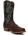 Image #1 - Dan Post Men's Meigs Western Performance Boots - Square Toe, Cognac, hi-res