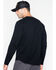 Hawx Men's Solid Pocket Crew Tee - Big , Black, hi-res