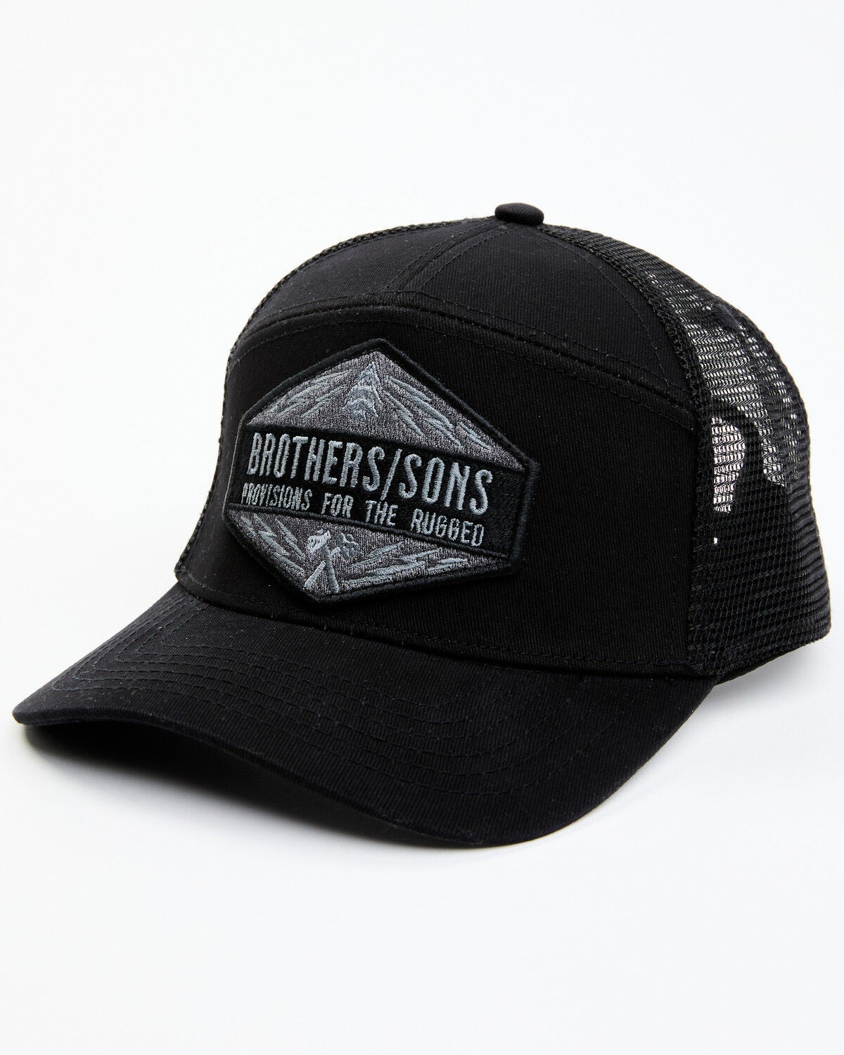 Brothers and Sons Men's Provisions For The Rugged Patch Ball Cap, Black, hi-res