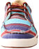 Image #4 - Hooey by Twisted X Kids' Serape Print Lace-Up Casual Lopers, Multi, hi-res