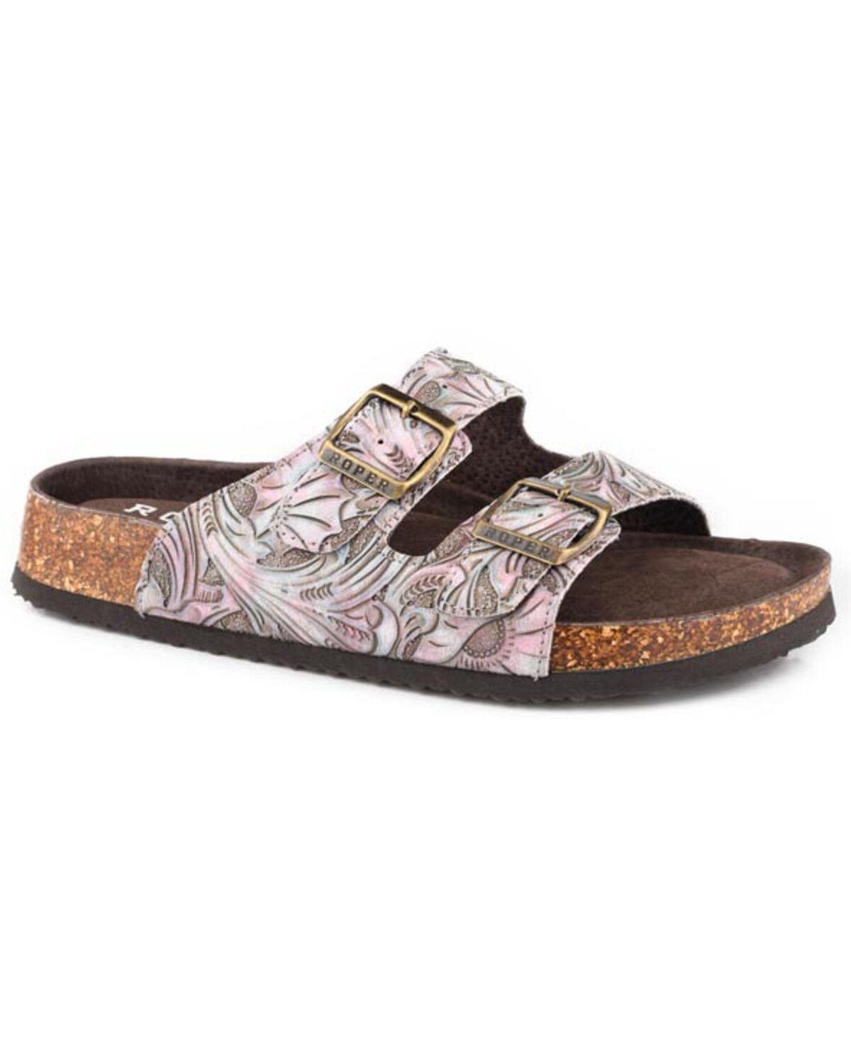Image #1 - Roper Women's Delilah Sandals, Brown, hi-res