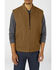 Image #1 - Dickies Men's Rinsed Brown Brushed Sherpa Duck Work Vest, Brown, hi-res