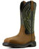 Image #2 - Ariat Men's WorkHog&reg; XT Coil Pull-On Work Boots - Carbon Toe, Brown, hi-res