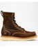 Image #2 - Hawx Men's 8" Grade Work Boots - Moc Toe, Brown, hi-res