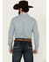 Image #4 - Gibson Men's Stevenson Floral Print Long Sleeve Snap Western Shirt, White, hi-res