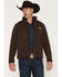 Image #1 - Cowboy Hardware Men's Hecho en Mexico Softshell Jacket, Dark Brown, hi-res