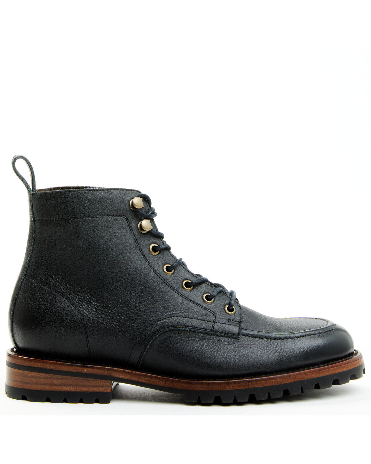 Image #2 - Brothers and Sons Men's Boondocks Casual Boots - Moc Toe, Black, hi-res