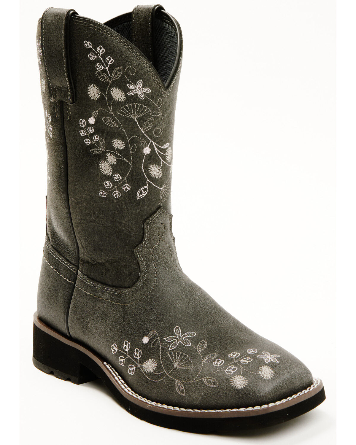 Image #1 - Shyanne Women's Hollie Xero Gravity Performance Western Boots - Broad Square Toe, Black, hi-res