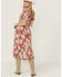 Image #4 - Wild Moss Women's Floral Print Short Sleeve Midi Dress, , hi-res