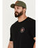 Image #2 - Brixton Men's Future Short Sleeve Relaxed Graphic T-Shirt, Black, hi-res