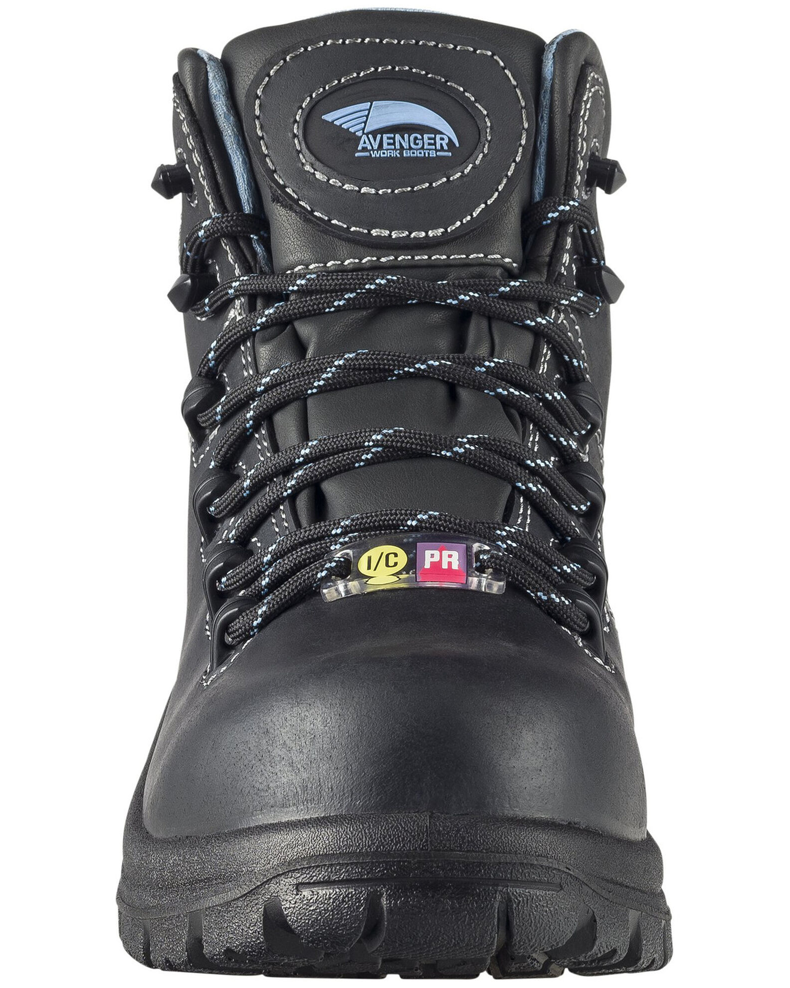 Image #4 - Avenger Women's Framer Waterproof Work Boots - Composite Toe, Black, hi-res