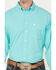 Image #3 - Cinch Men's ARENAFLEX® Solid Long Sleeve Button-Down Western Shirt, Turquoise, hi-res