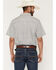 Image #4 - RANK 45&reg; Men's Charged Geo Print Short Sleeve Button-Down Stretch Western Shirt, Navy, hi-res