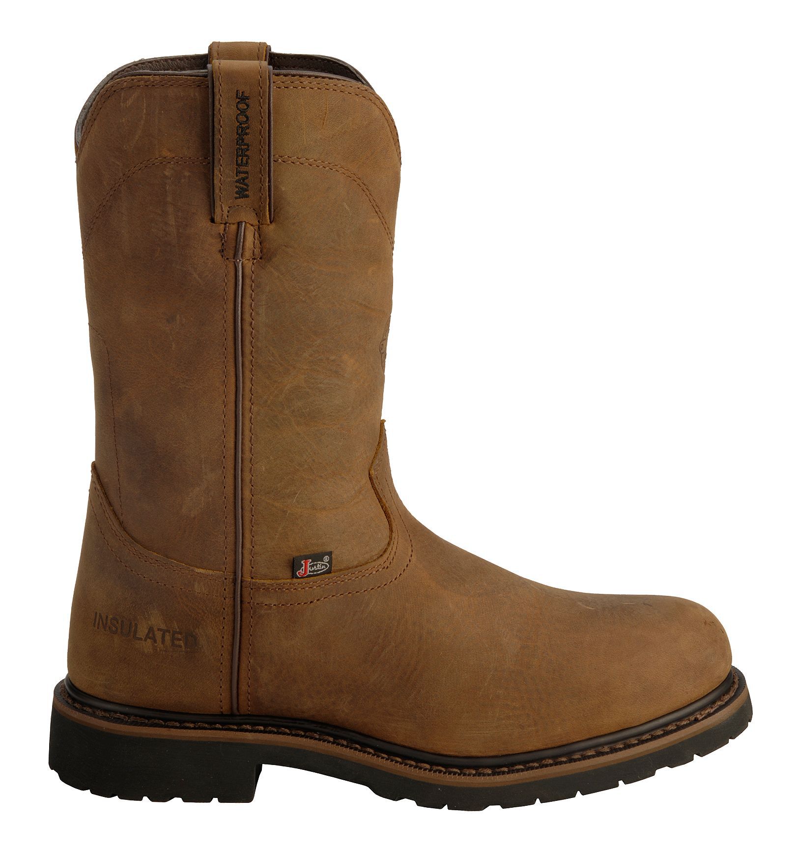 justins steel toe boots