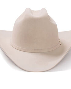 Stetson Men's El Patron Silverbelly Felt Western Hat, Silver Belly, hi-res