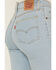 Image #4 - Levi's Women's Light Wash Different Route High Rise 726 Flare Stretch Denim Jeans, Light Wash, hi-res