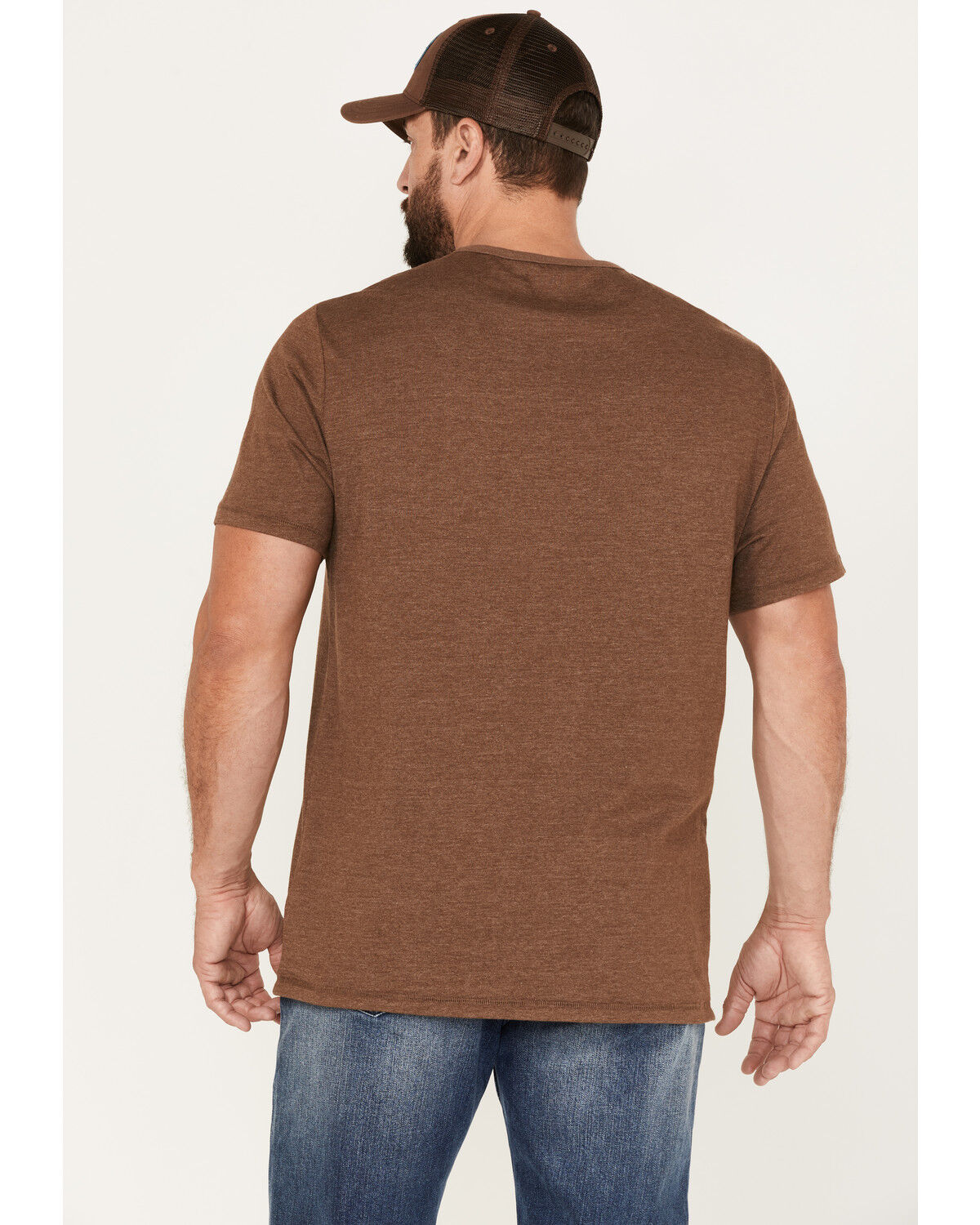 Image #4 - Brothers and Sons Men's Bear Logo Graphic T-Shirt, Brown, hi-res