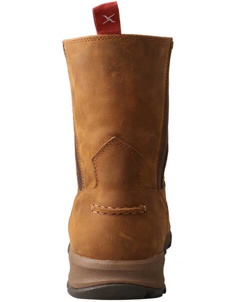 Image #4 - Twisted X Men's Pull On Hiker Boots - Soft Toe, Brown, hi-res