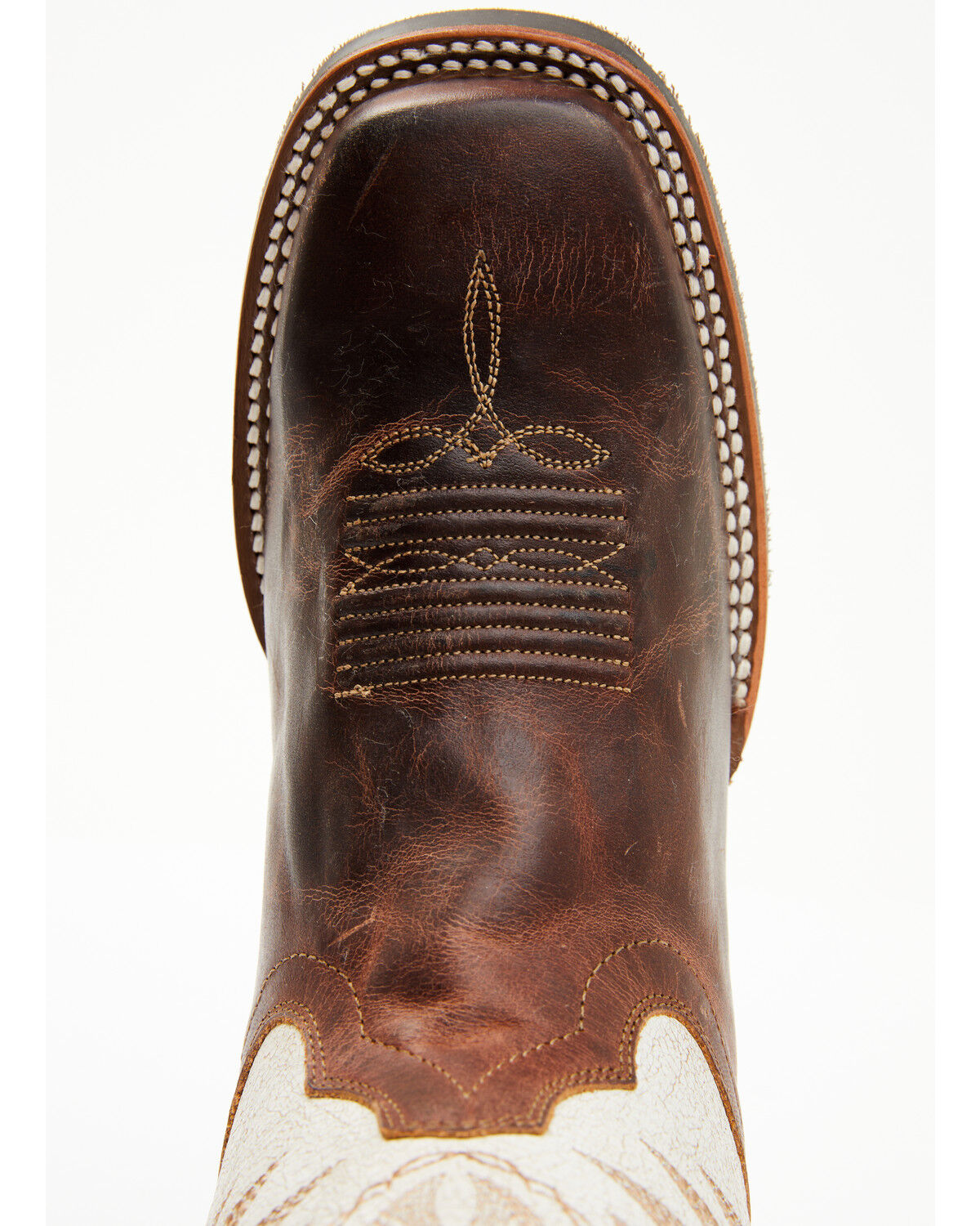 Image #6 - Shyanne Stryde® Women's Western Performance Boots - Broad Square Toe, Ivory, hi-res