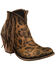 Image #1 - Liberty Black Women's Chita Miel Fringe Booties - Medium Toe, Cheetah, hi-res