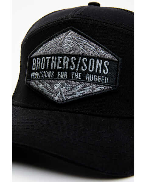 Image #2 - Brothers and Sons Men's Provisions For The Rugged Patch Ball Cap , Black, hi-res