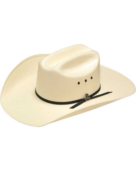 Image #1 - Ariat 20X Straw Cowboy Hat, Ivory, hi-res