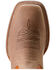 Image #4 - Ariat Men's Hudson Performance Western Boots - Broad Square Toe, Beige, hi-res