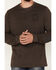 Image #3 - Brothers and Sons Men's Ride A Mule Long Sleeve T-Shirt, Dark Brown, hi-res
