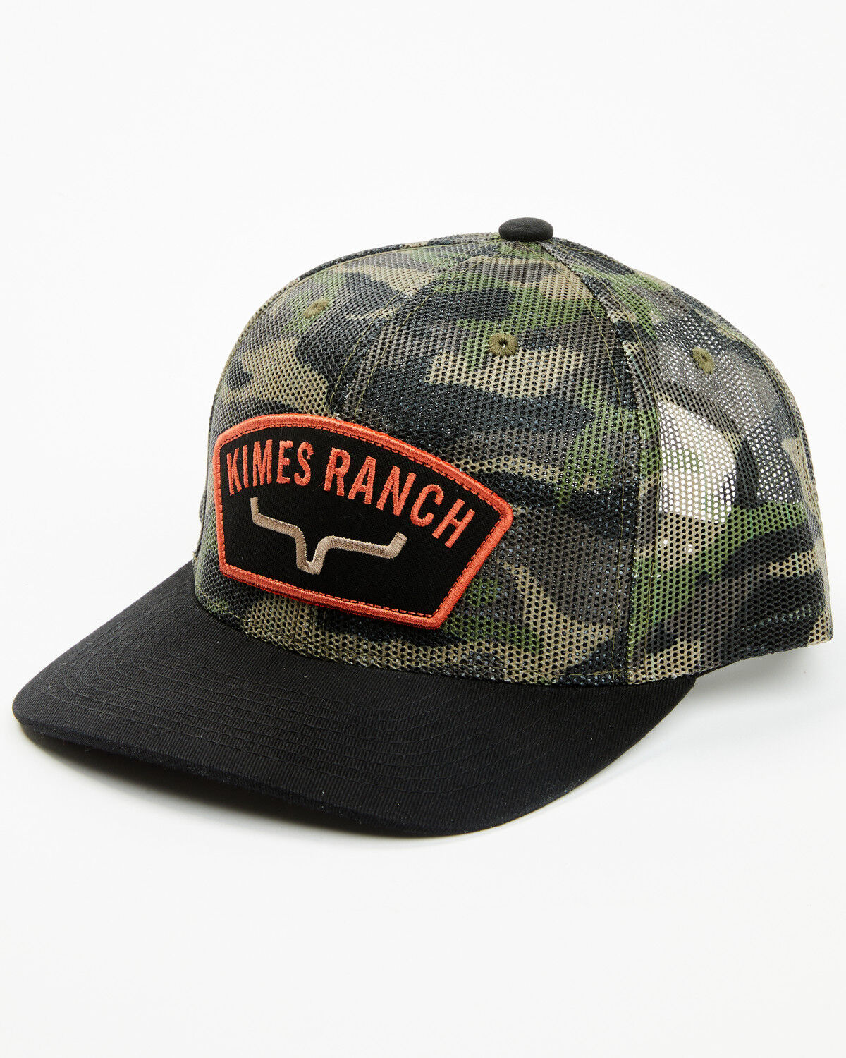 Image #1 - Kimes Ranch Men's Maverick All Mesh Ball Cap, Camouflage, hi-res