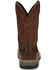 Justin Men's Carbide Western Work Boots - Composite Toe, Brown, hi-res