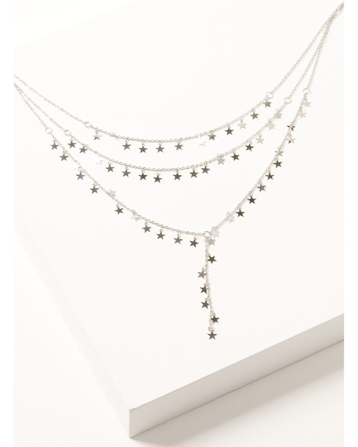 Image #1 - Shyanne Women's Disco Cowgirl Layered Necklace, Silver, hi-res