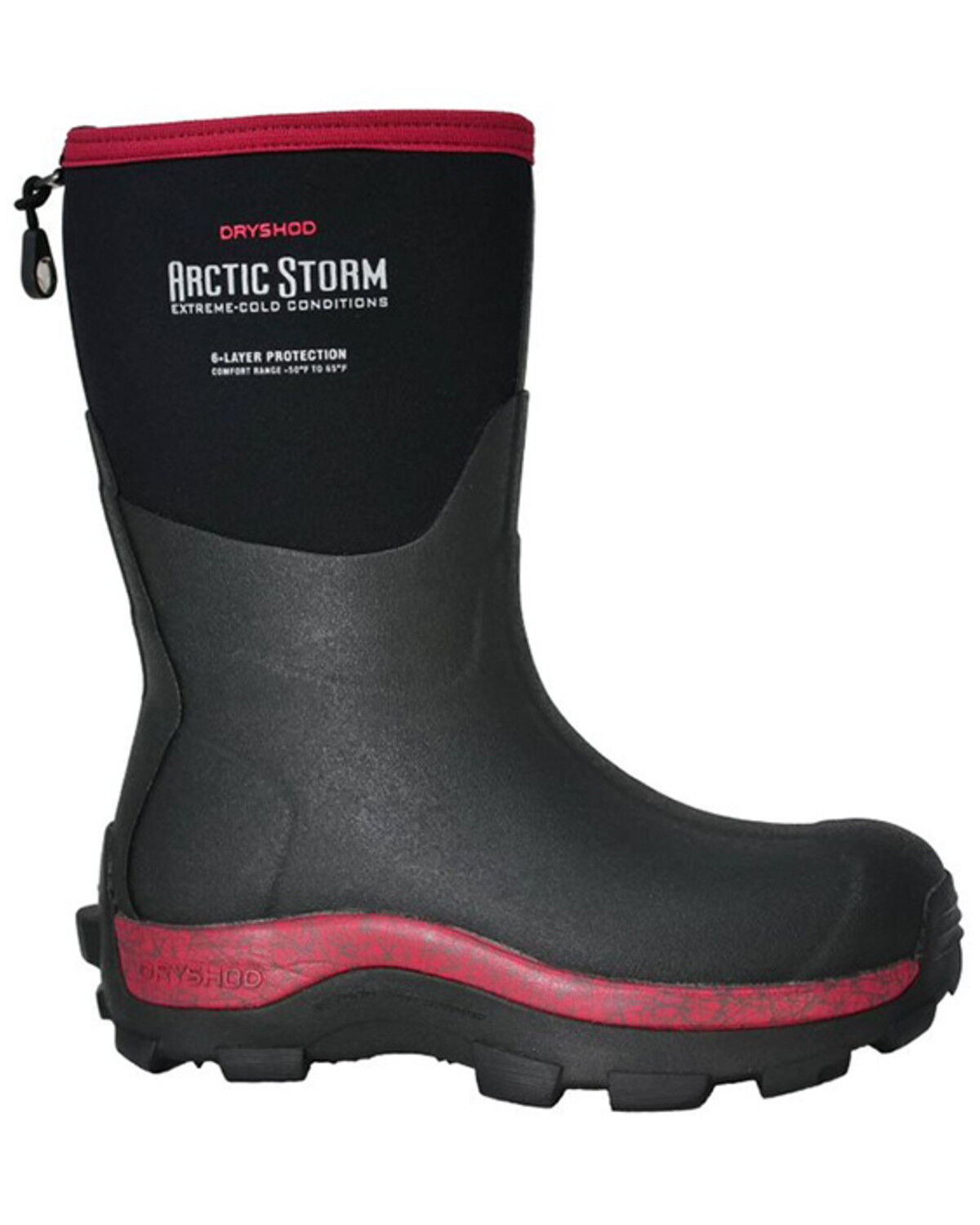 Image #2 - Dryshod Women's Cranberry Arctic Storm Winter Work Boots, Black, hi-res
