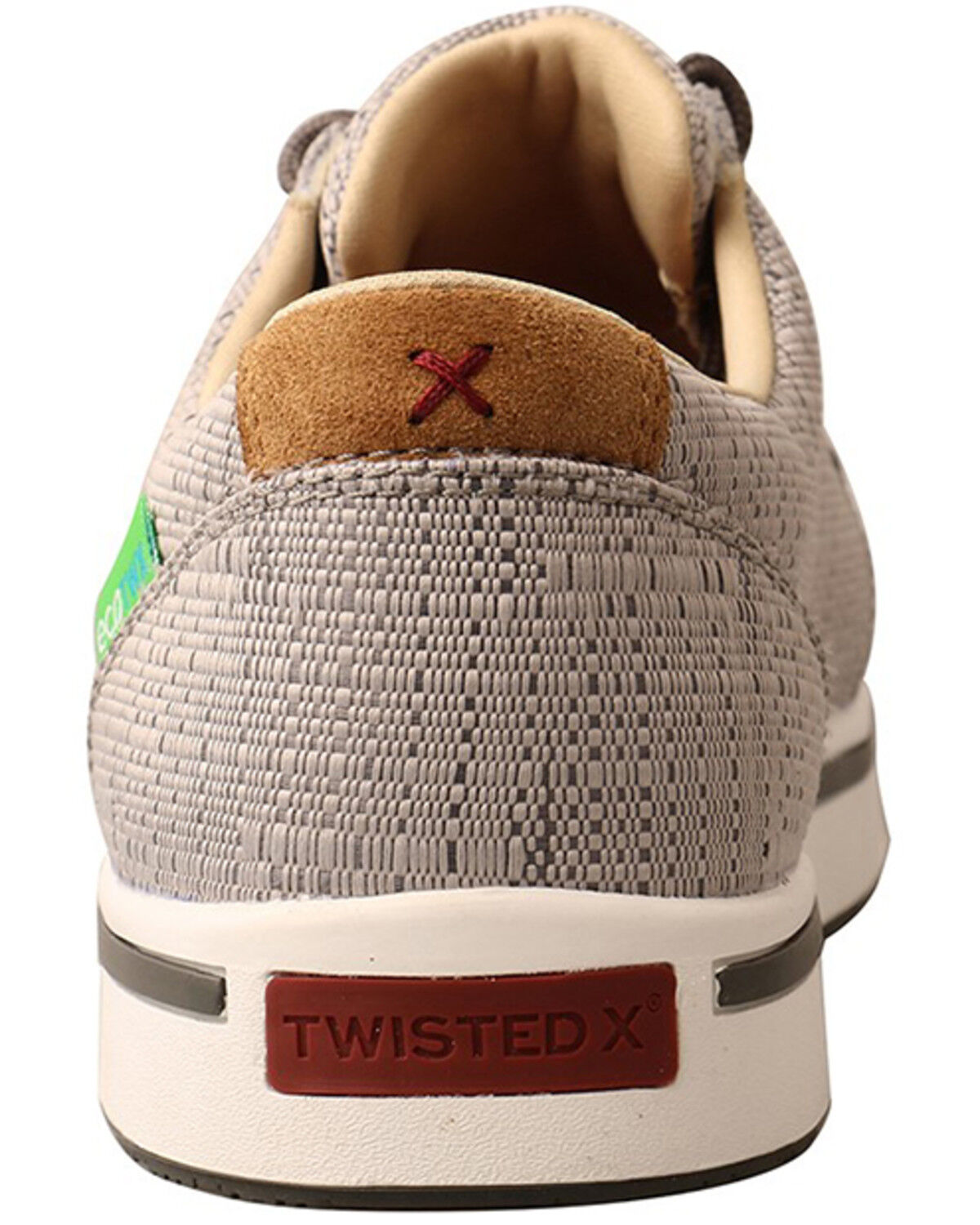 Image #5 - Twisted X Men's Kicks Work Shoes - Nano Composite Toe, Light Grey, hi-res
