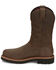Image #3 - Justin Men's Carbide Waterproof Work Boots - Steel Toe, Brown, hi-res