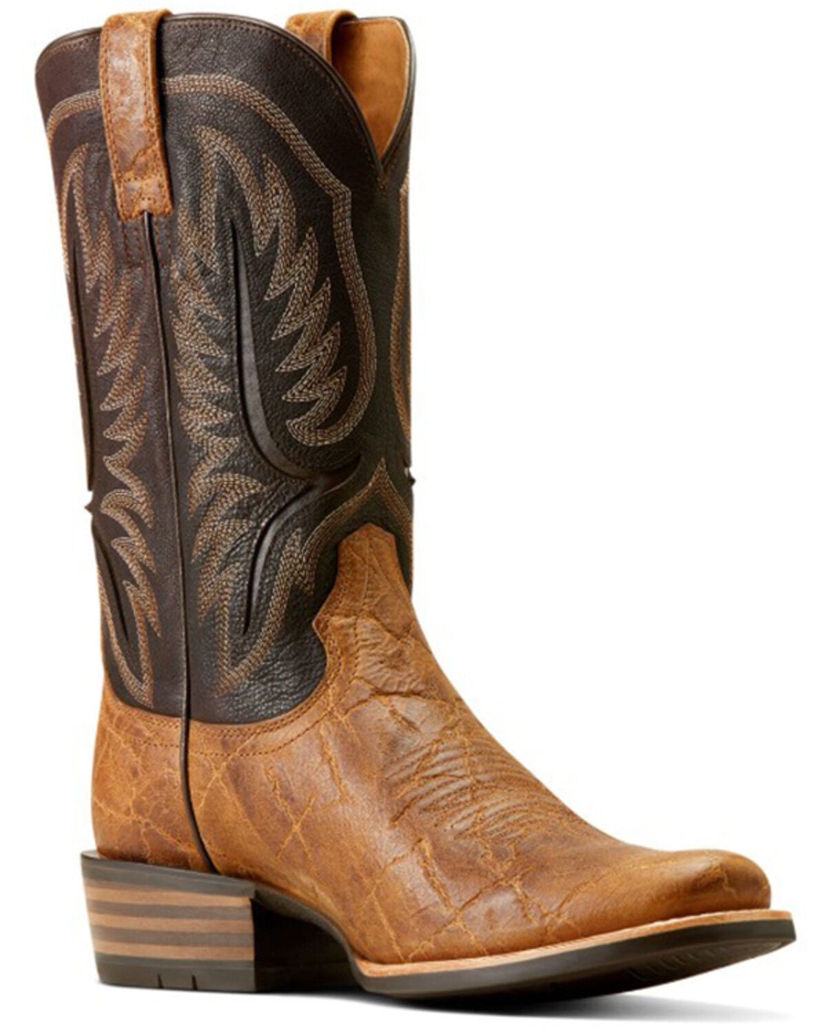 Ariat Men's Stadtler Performance Western Boots - Square Toe, Brown, hi-res