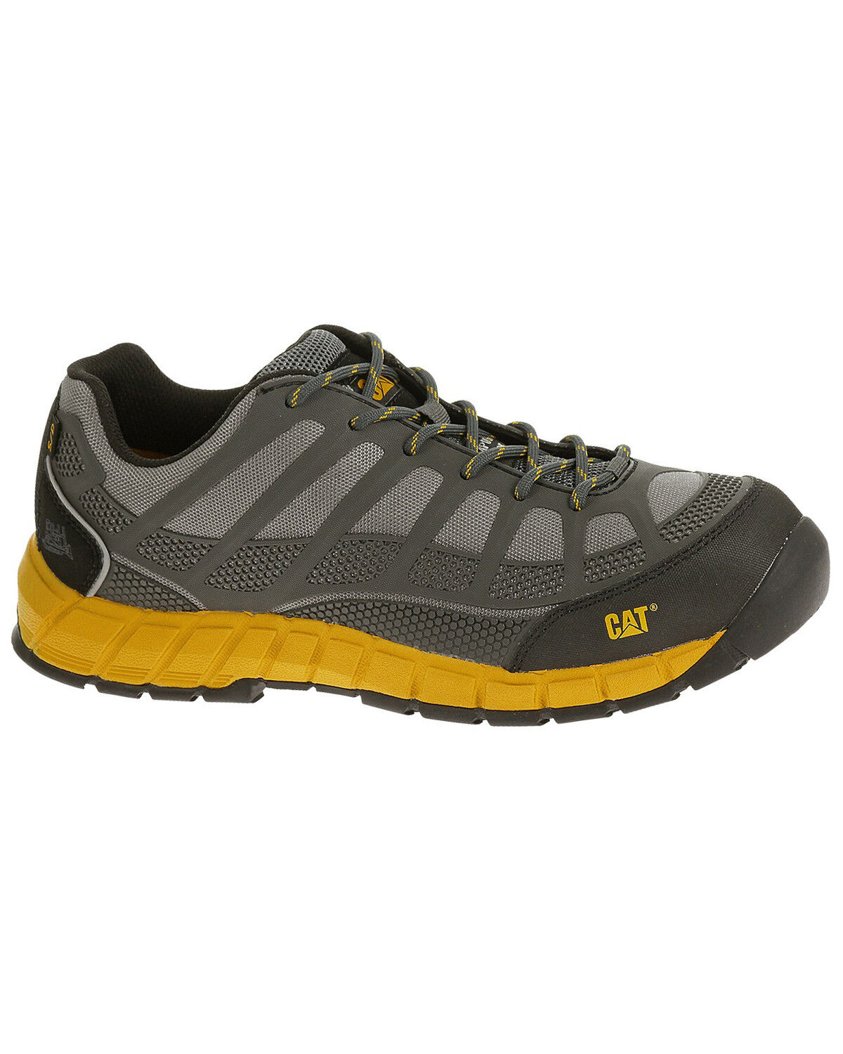 Image #2 - CAT Men's Streamline ESD Work Shoes - Composite Toe, Grey, hi-res