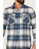 Image #3 - Pendleton Men's Burnside Plaid Print Long Sleeve Button-Down Western Shirt, Blue, hi-res